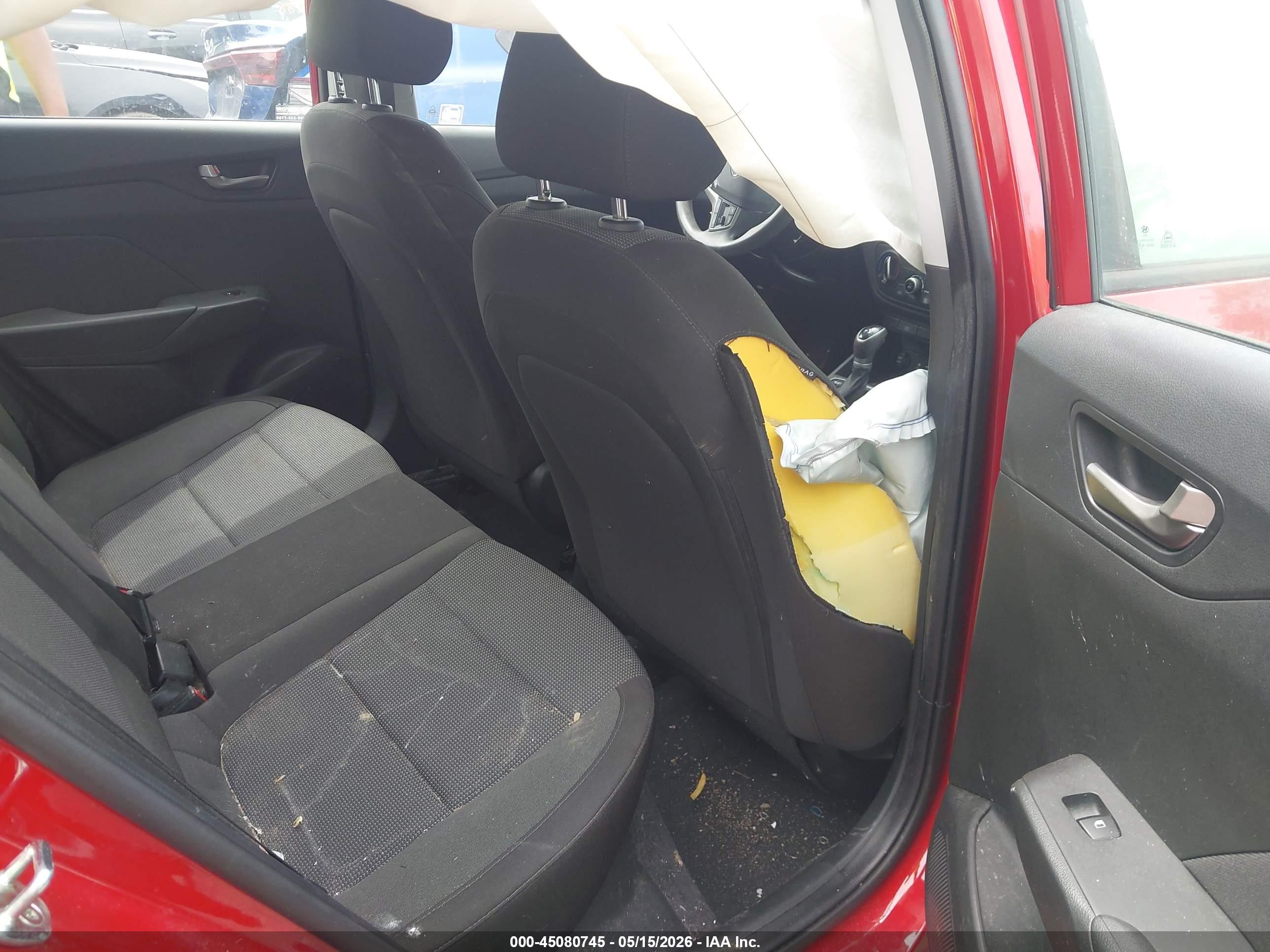 2020 Hyundai Accent Se Red vin: 3KPC24A62LE124395