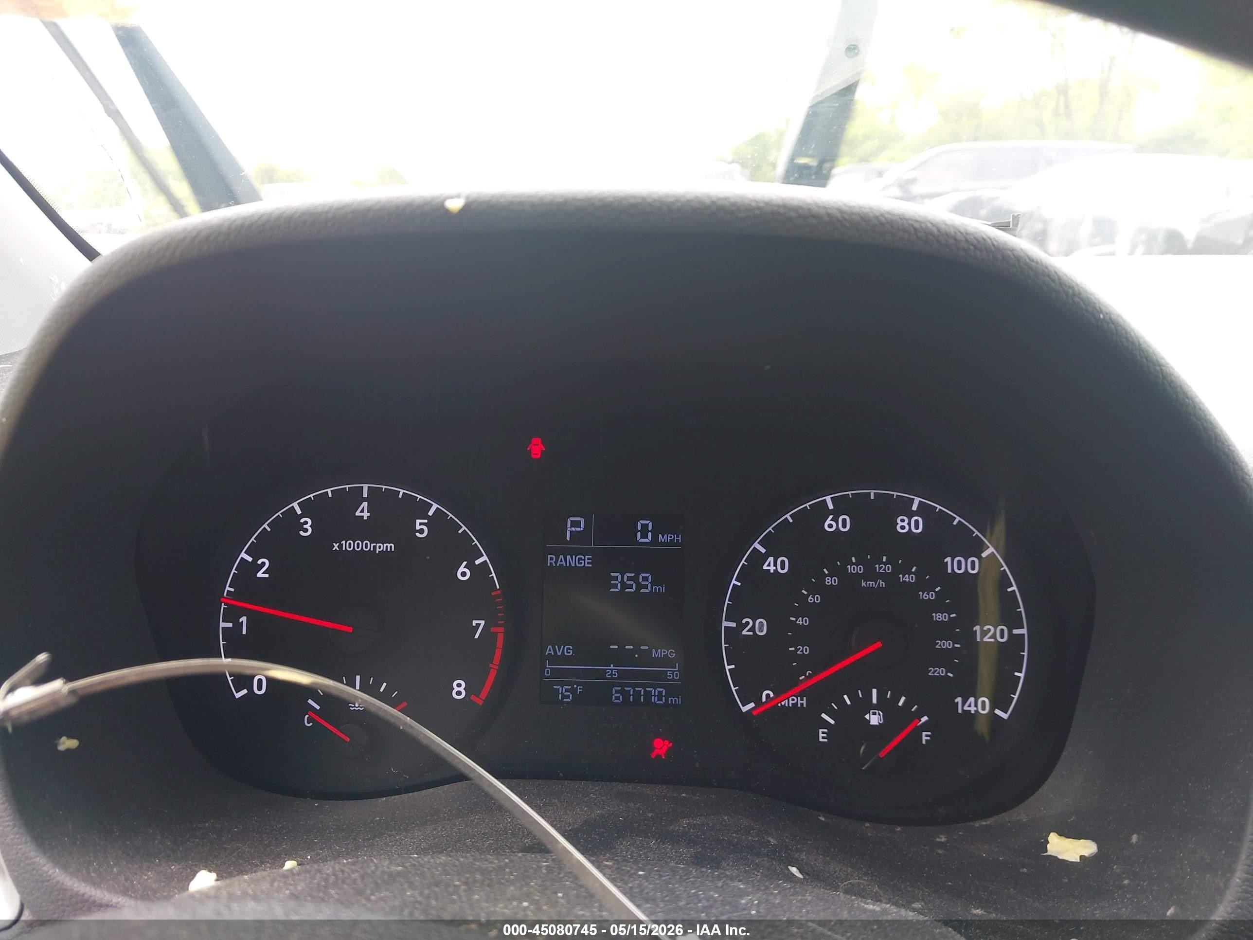 2020 Hyundai Accent Se Red vin: 3KPC24A62LE124395