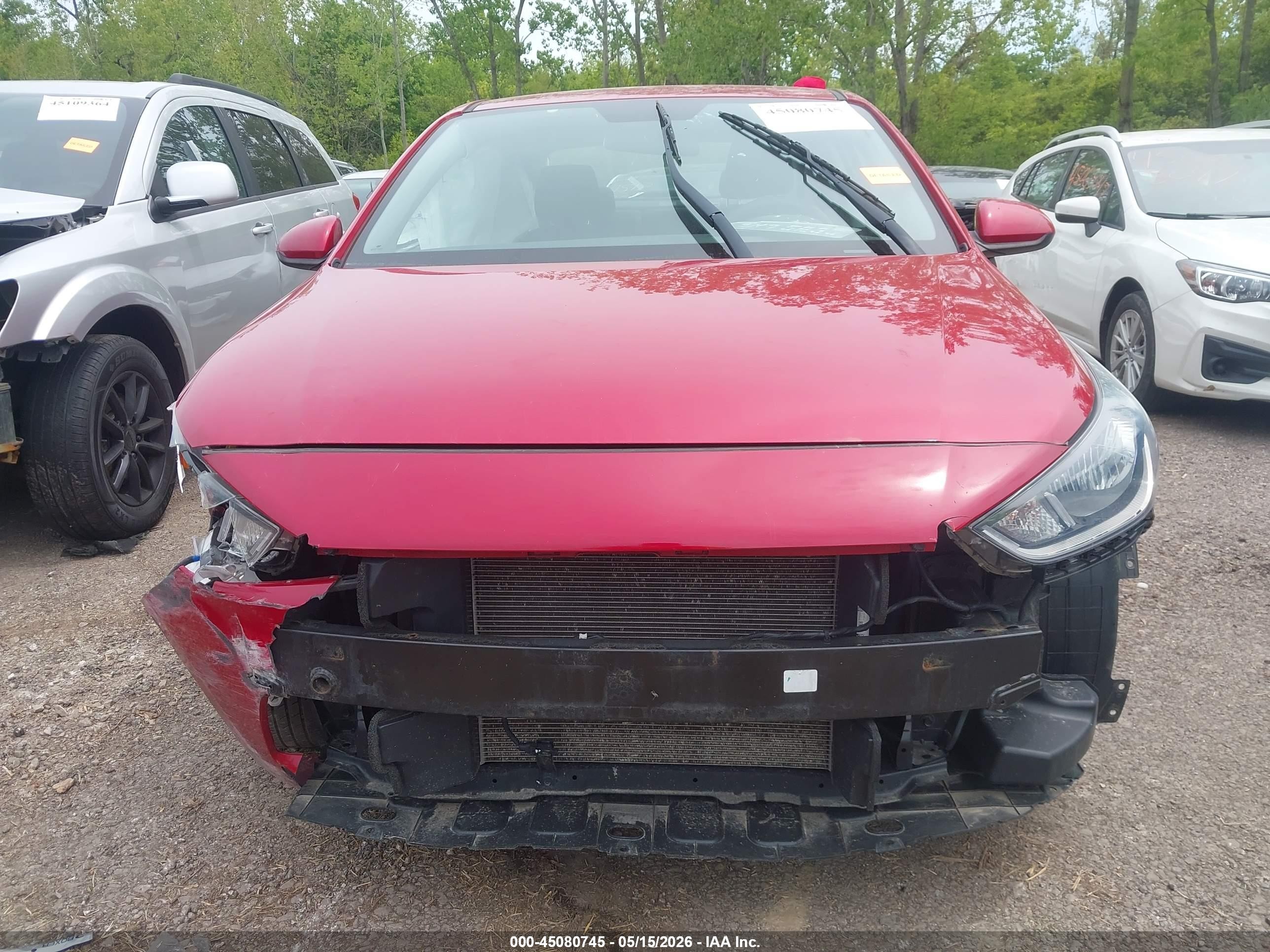 2020 Hyundai Accent Se Red vin: 3KPC24A62LE124395
