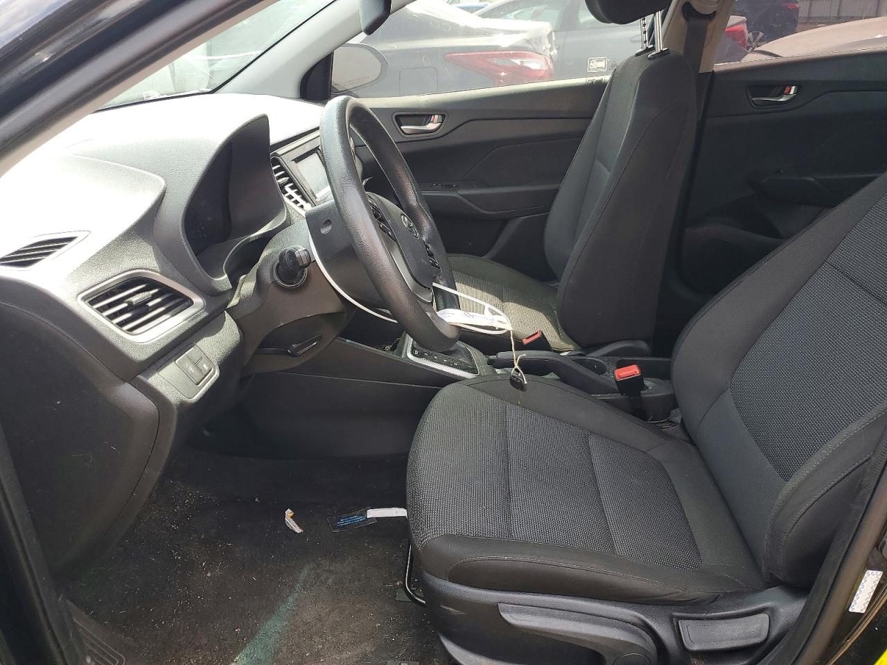 2021 Hyundai Accent Se Black vin: 3KPC24A62ME131638