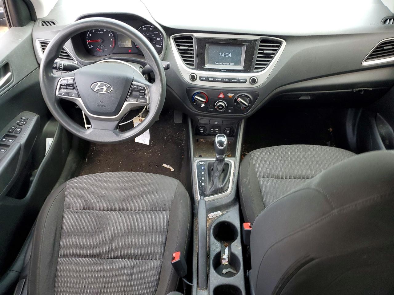 2021 Hyundai Accent Se Black vin: 3KPC24A62ME131638