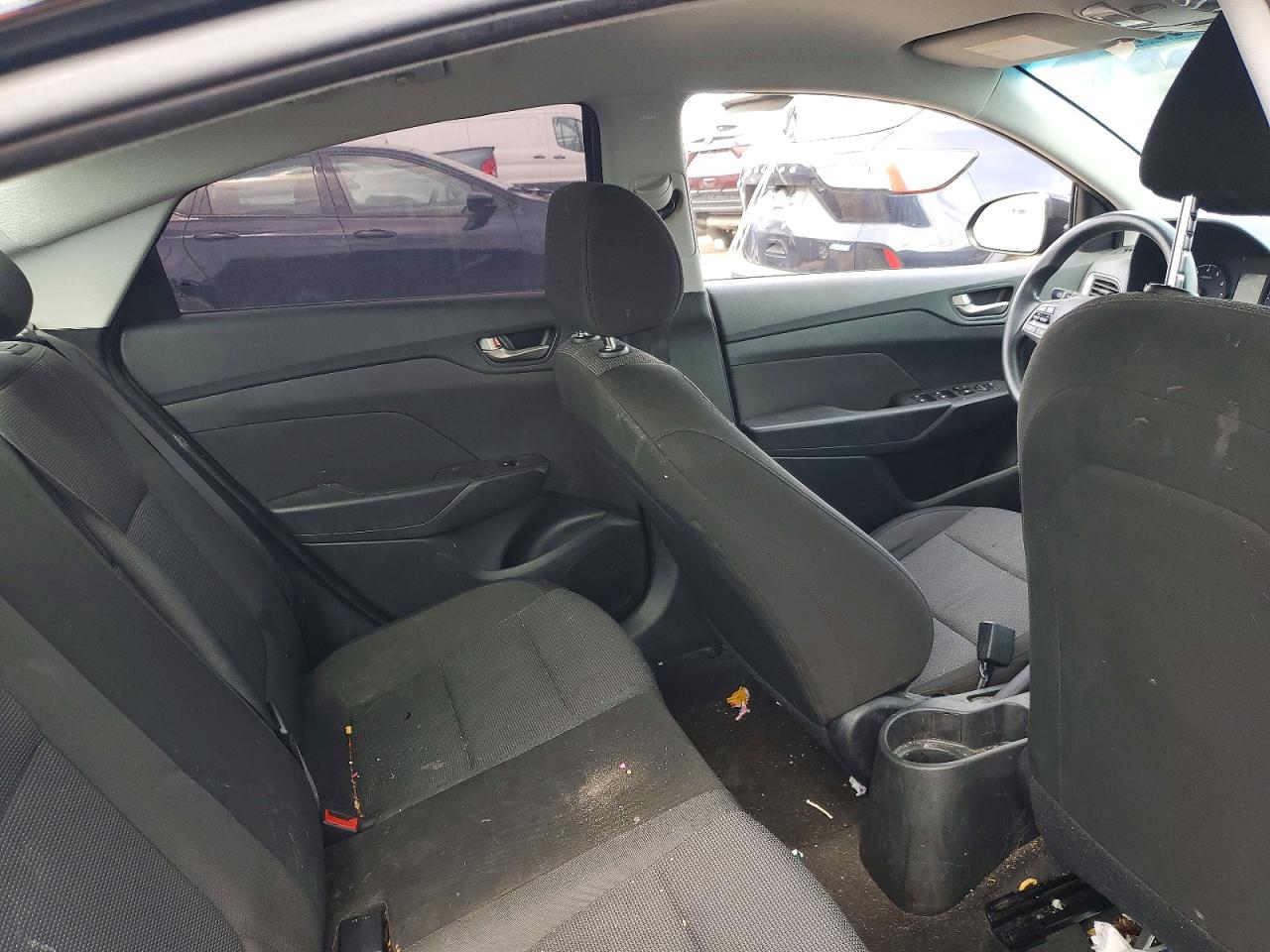 2021 Hyundai Accent Se Black vin: 3KPC24A62ME131638