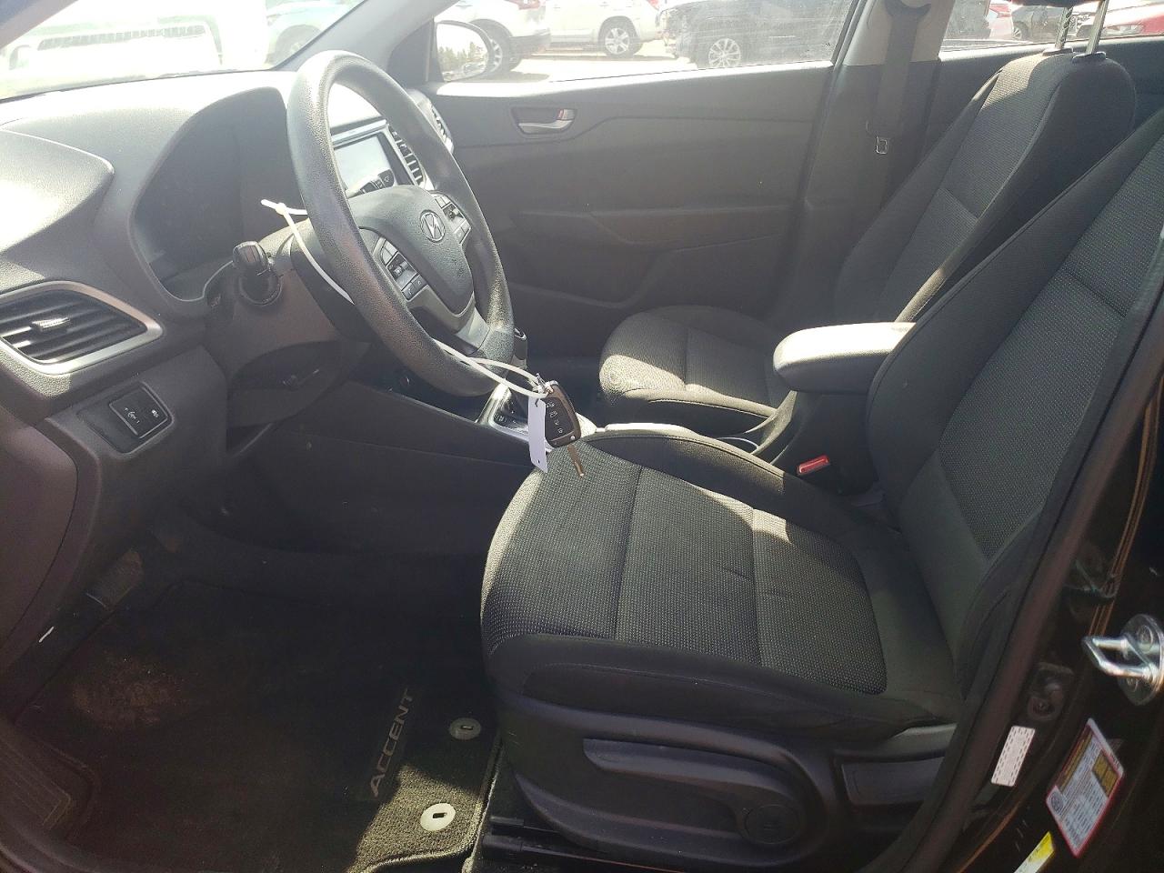 2022 Hyundai Accent Sel Black vin: 3KPC24A62NE168545
