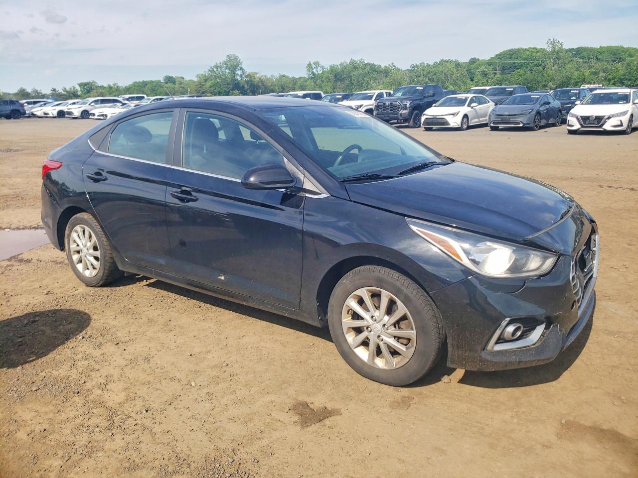 2022 Hyundai Accent Sel Black vin: 3KPC24A62NE168545