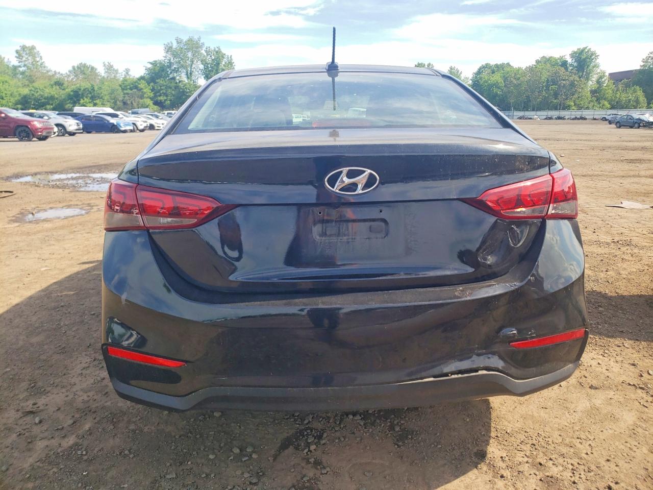 2022 Hyundai Accent Sel Black vin: 3KPC24A62NE168545