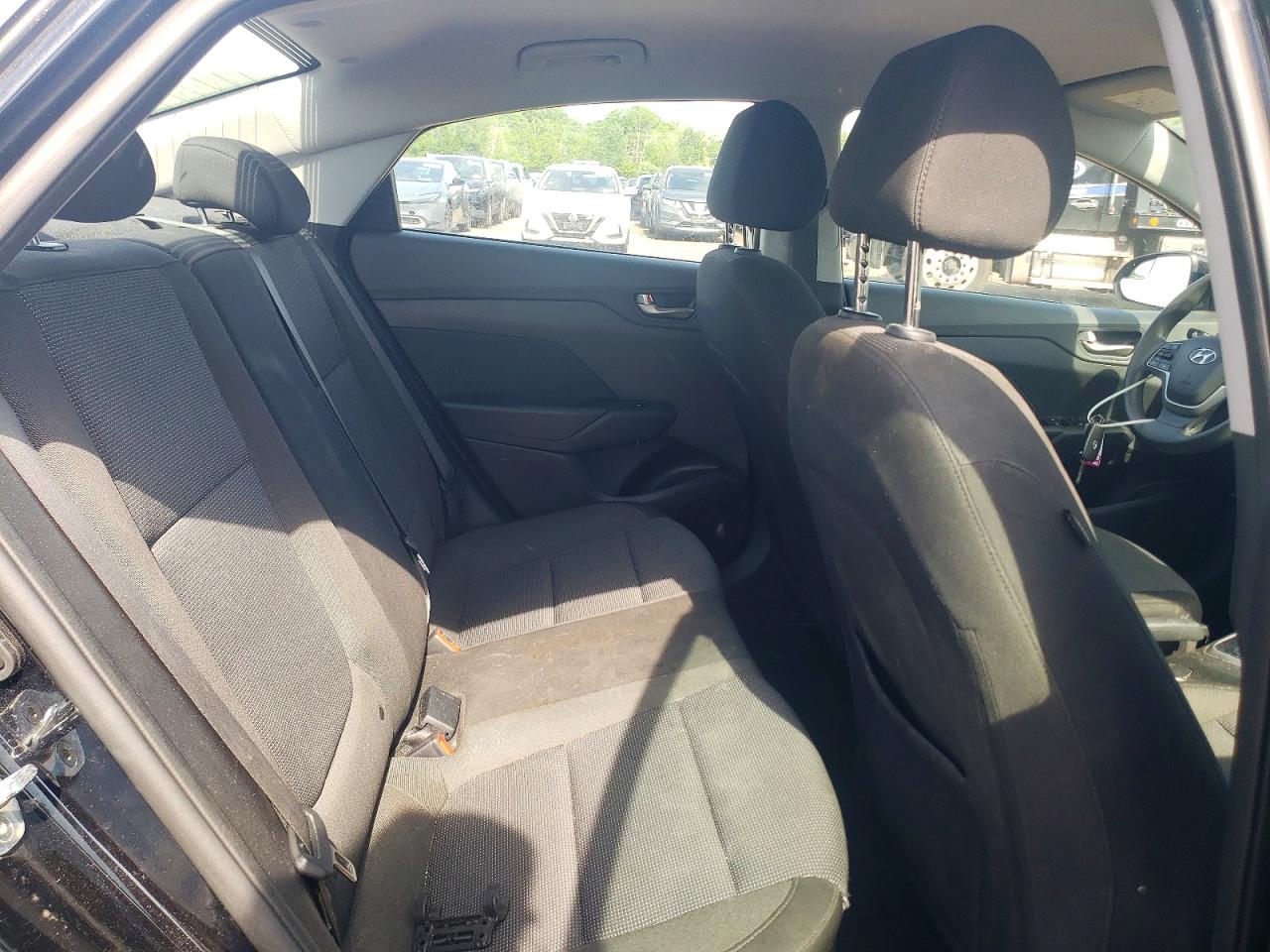 2022 Hyundai Accent Sel Black vin: 3KPC24A62NE168545