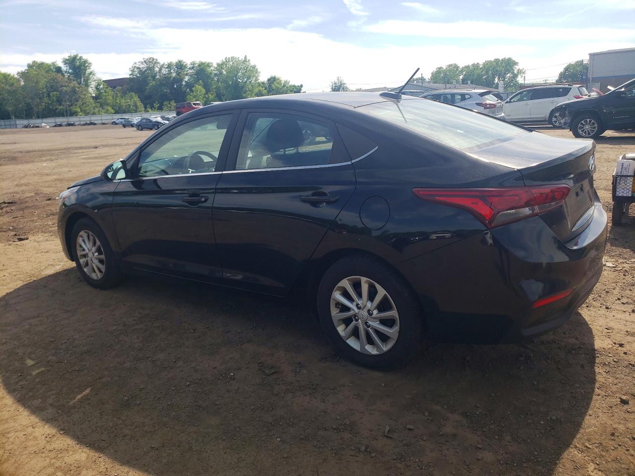 2022 Hyundai Accent Sel Black vin: 3KPC24A62NE168545