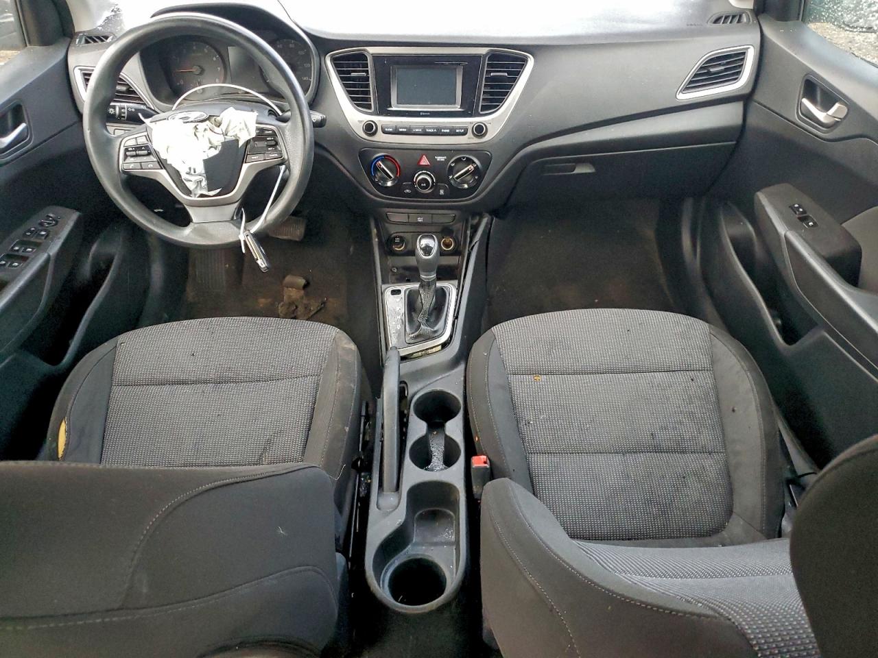 2020 Hyundai Accent Se Black vin: 3KPC24A63LE096302