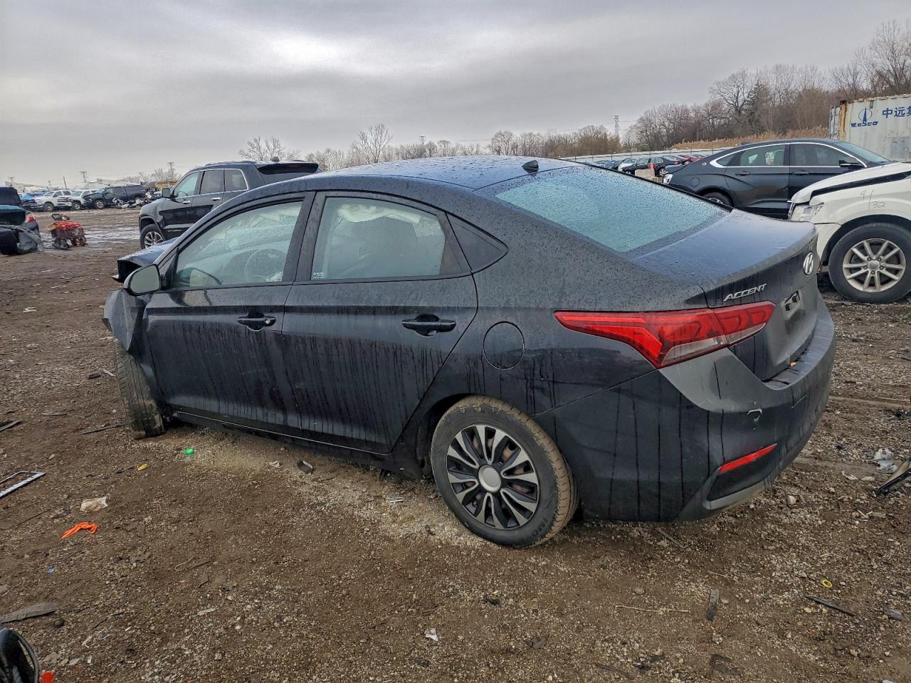 2020 Hyundai Accent Se Black vin: 3KPC24A63LE096302