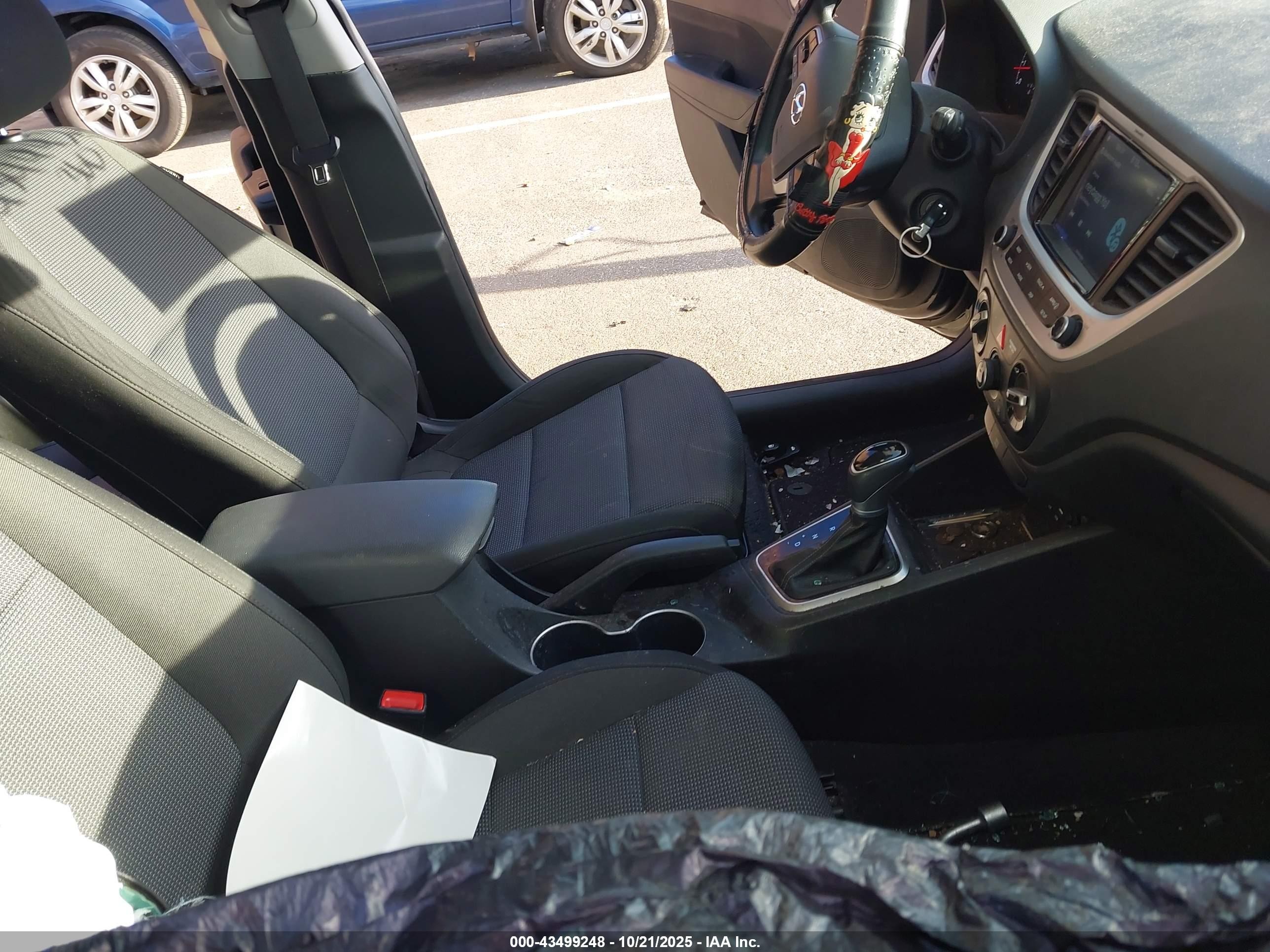 2022 Hyundai Accent Sel Black vin: 3KPC24A63NE170126