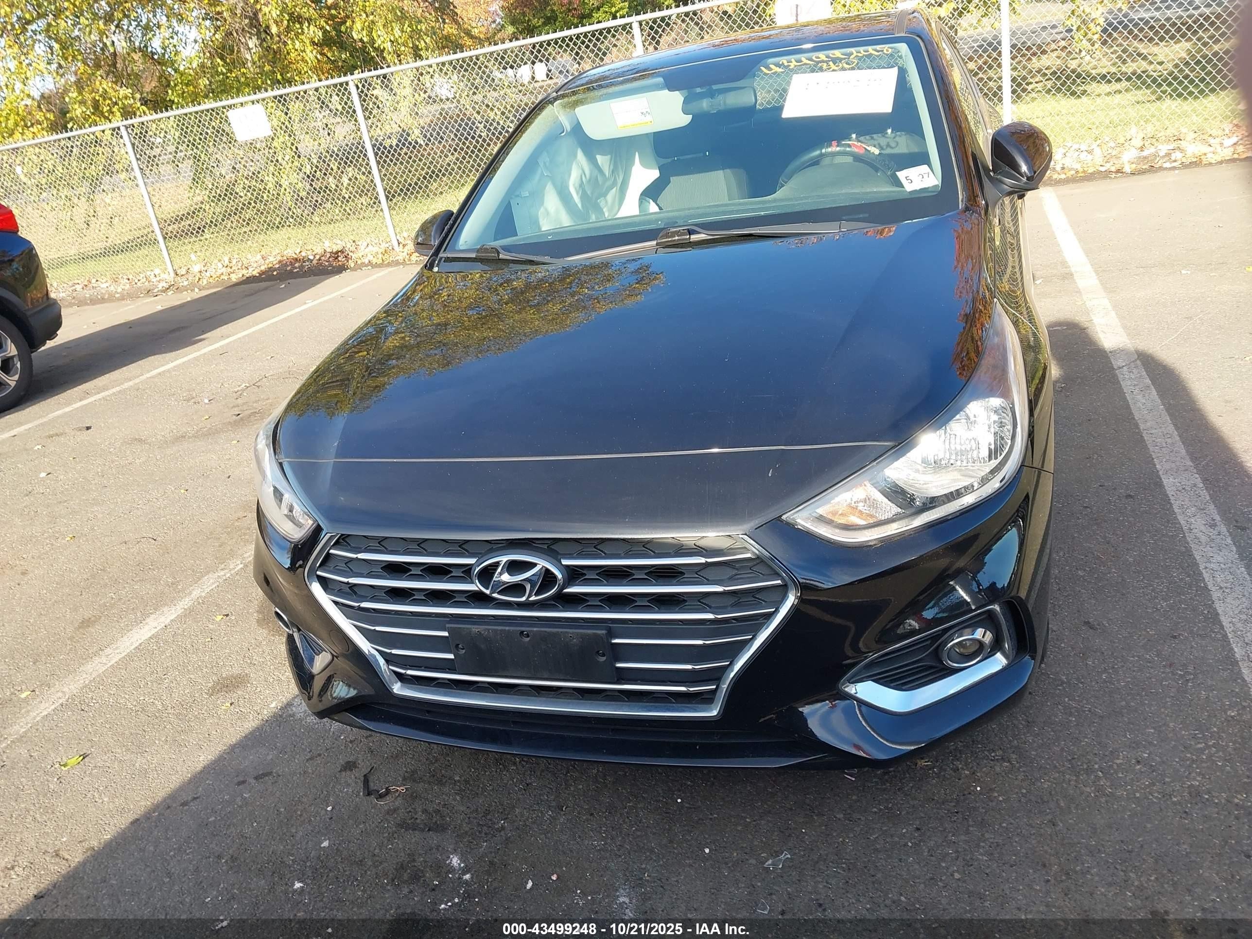 2022 Hyundai Accent Sel Black vin: 3KPC24A63NE170126