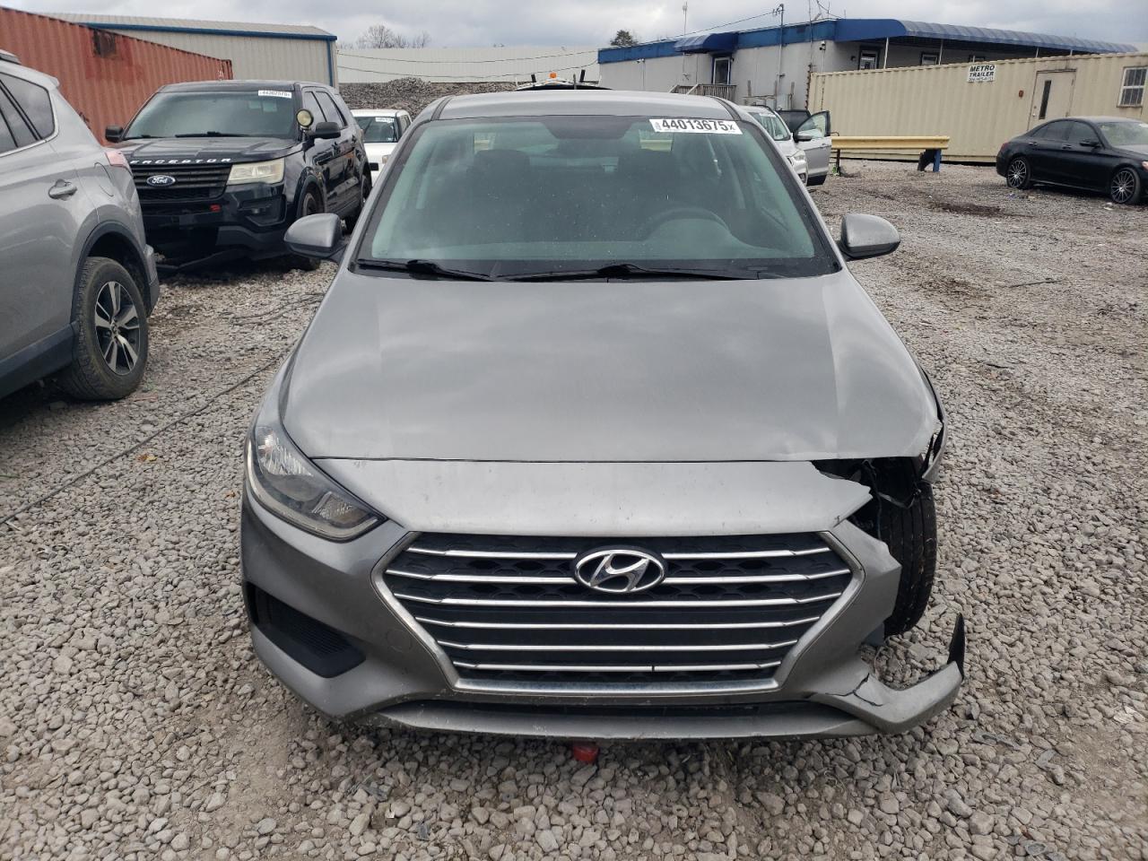 2022 Hyundai Accent Se Серый vin: 3KPC24A63NE177044