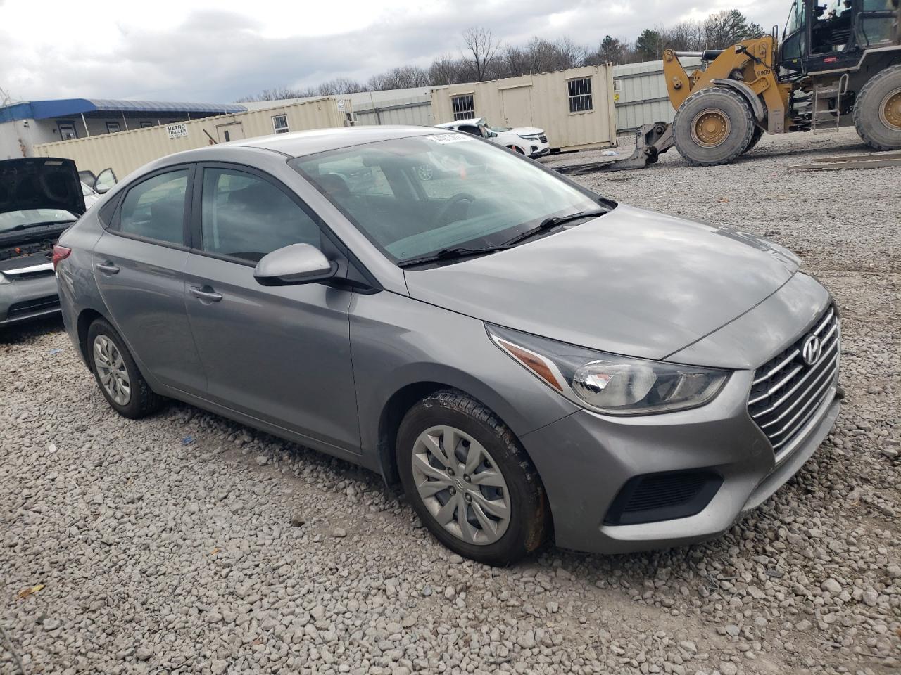2022 Hyundai Accent Se Серый vin: 3KPC24A63NE177044