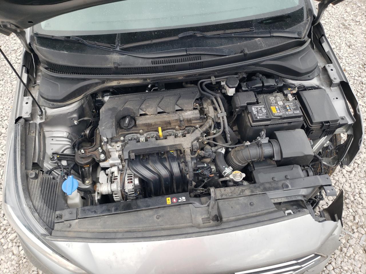 2022 Hyundai Accent Se Серый vin: 3KPC24A63NE177044