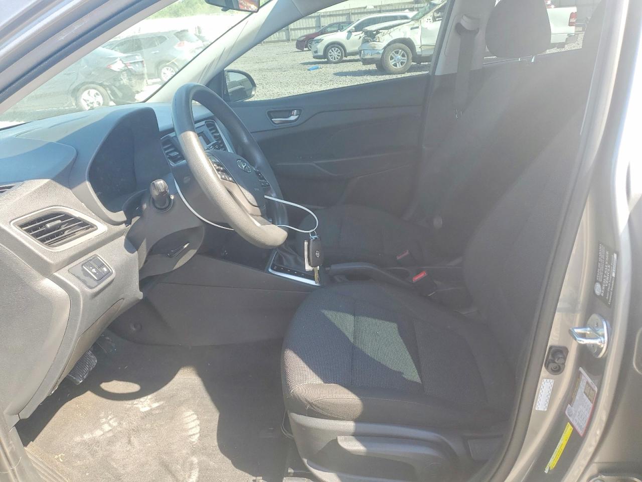 2022 Hyundai Accent Se Серый vin: 3KPC24A63NE177044