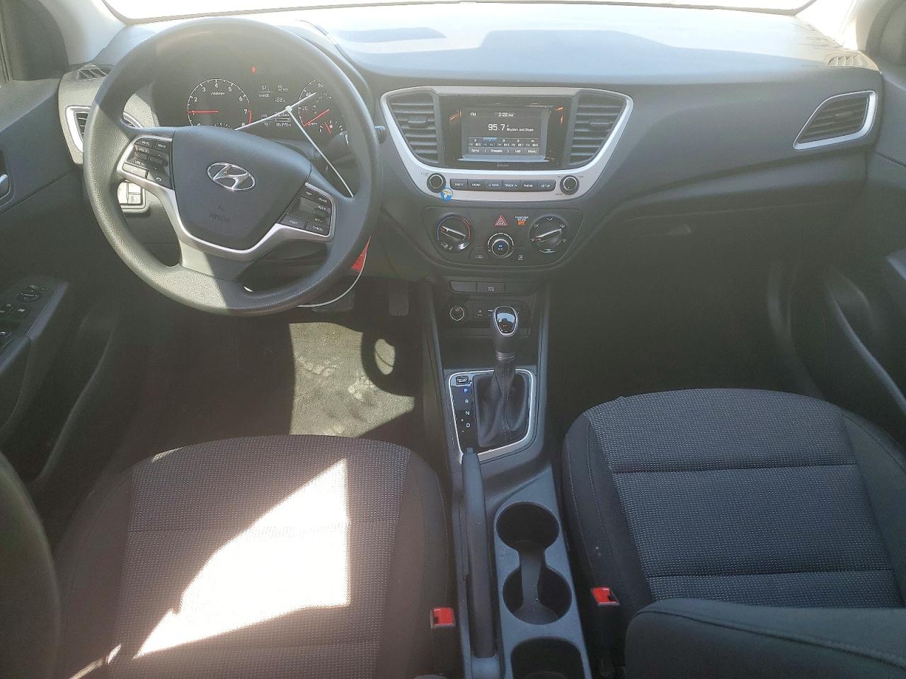 2022 Hyundai Accent Se Серый vin: 3KPC24A63NE177044