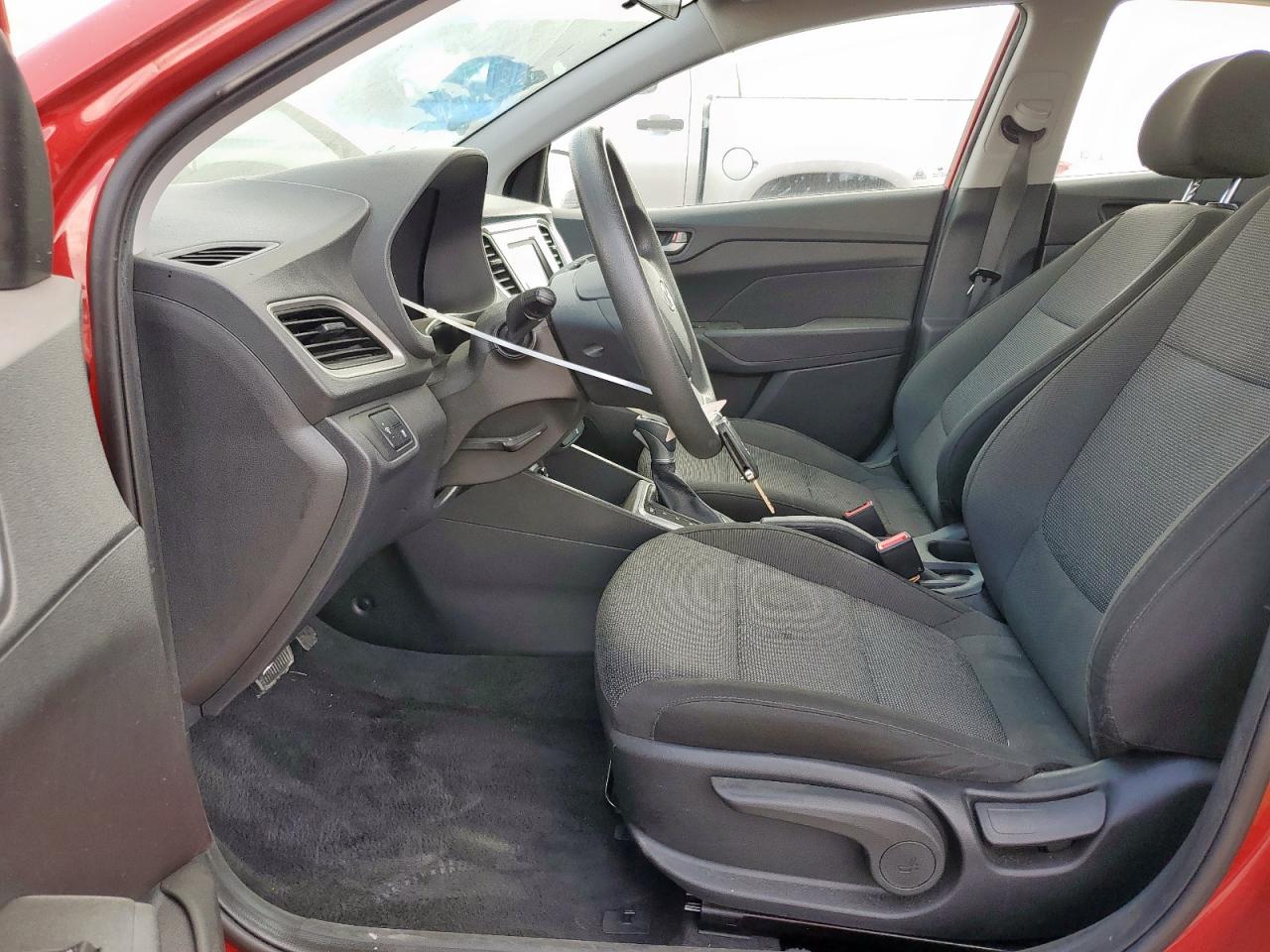 2022 Hyundai Accent Se Red vin: 3KPC24A63NE182728