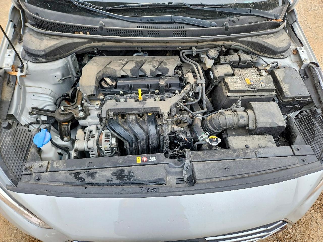 2022 Hyundai Accent Sel Silver vin: 3KPC24A63NE190070