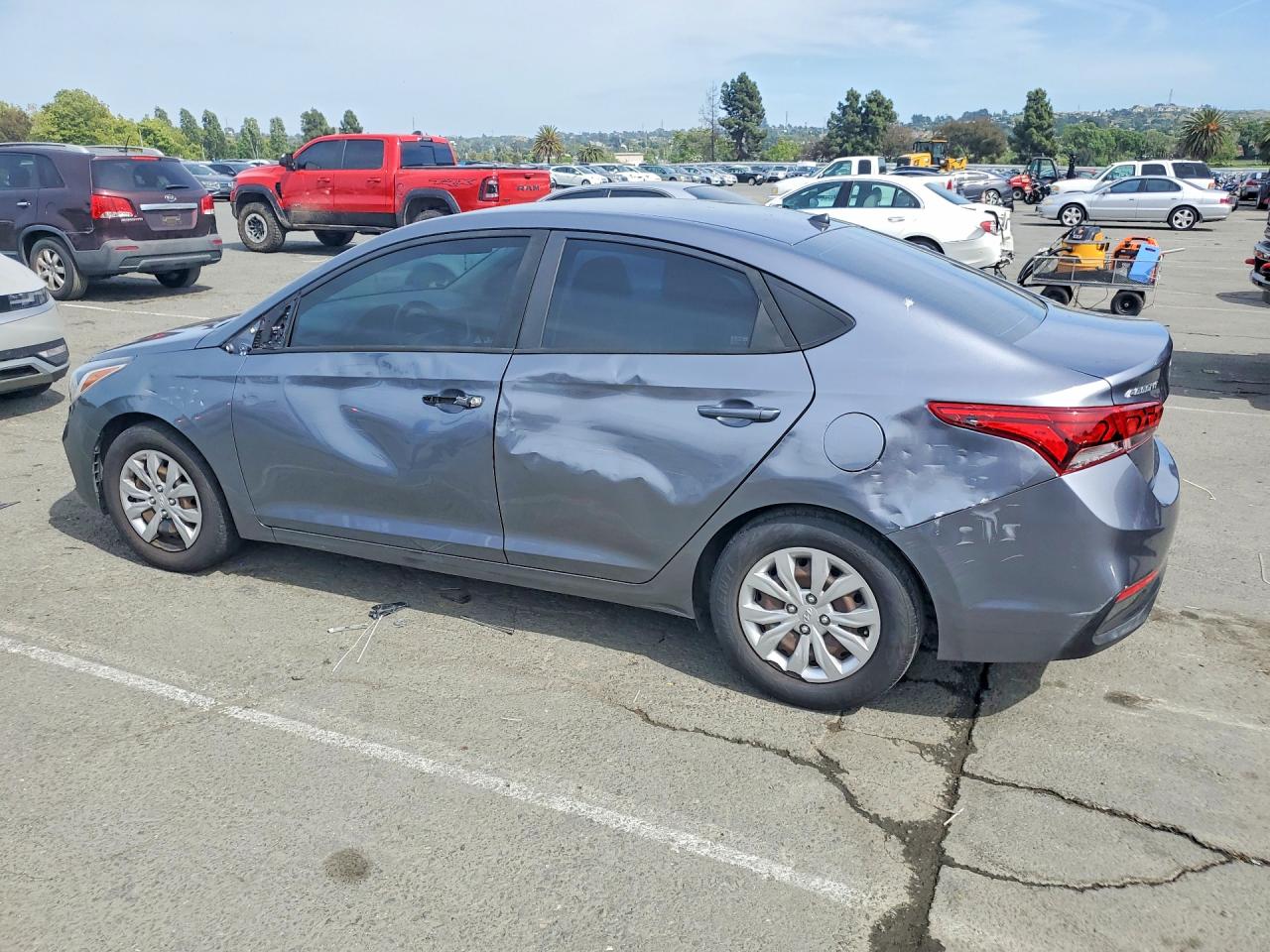 2020 Hyundai Accent Se Charcoal vin: 3KPC24A64LE110238
