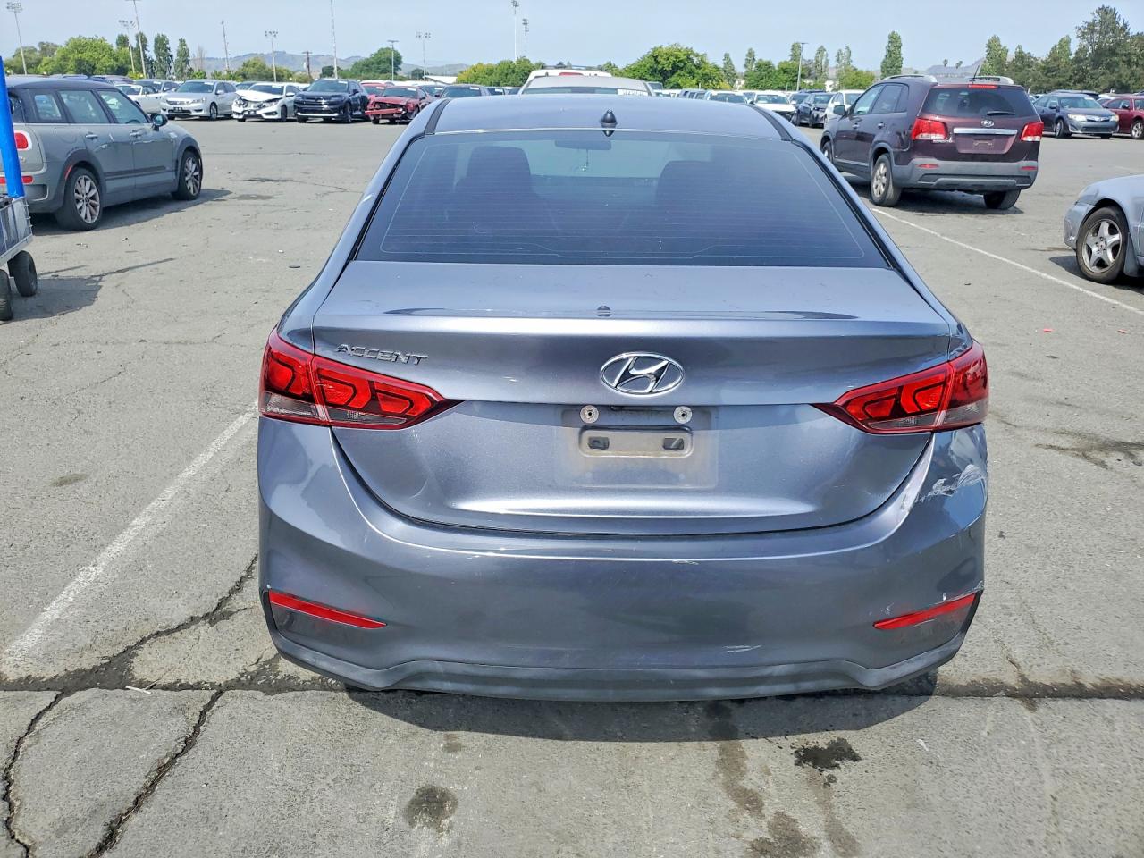 2020 Hyundai Accent Se Charcoal vin: 3KPC24A64LE110238
