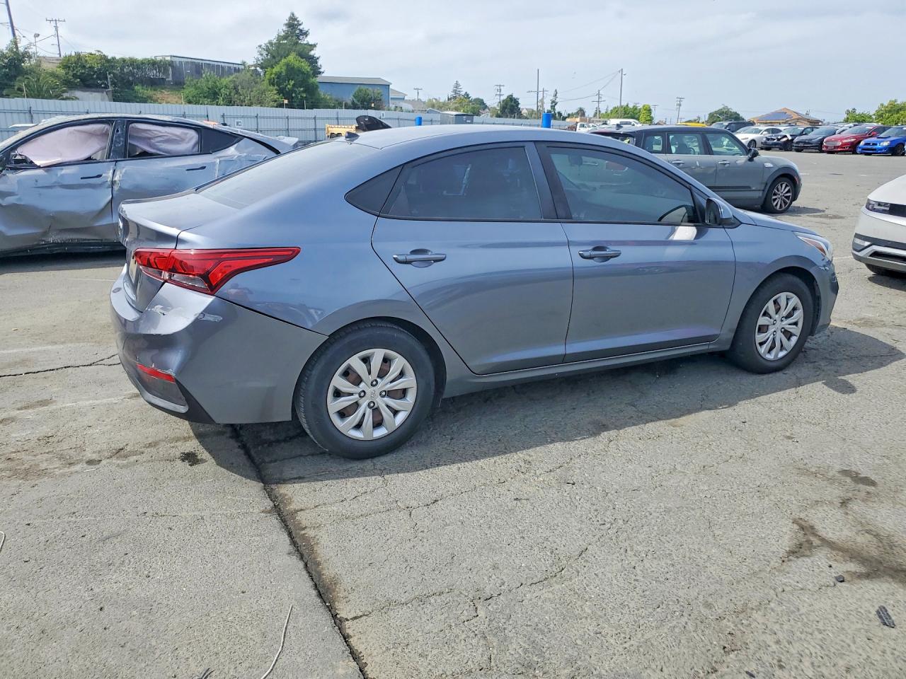 2020 Hyundai Accent Se Charcoal vin: 3KPC24A64LE110238