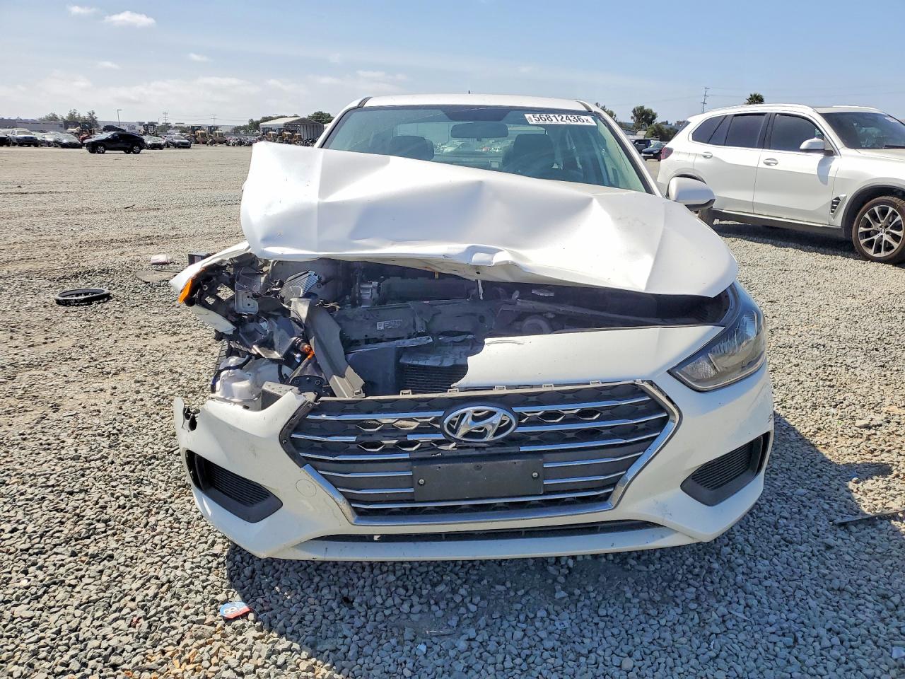2020 Hyundai Accent Se Белый vin: 3KPC24A64LE112877