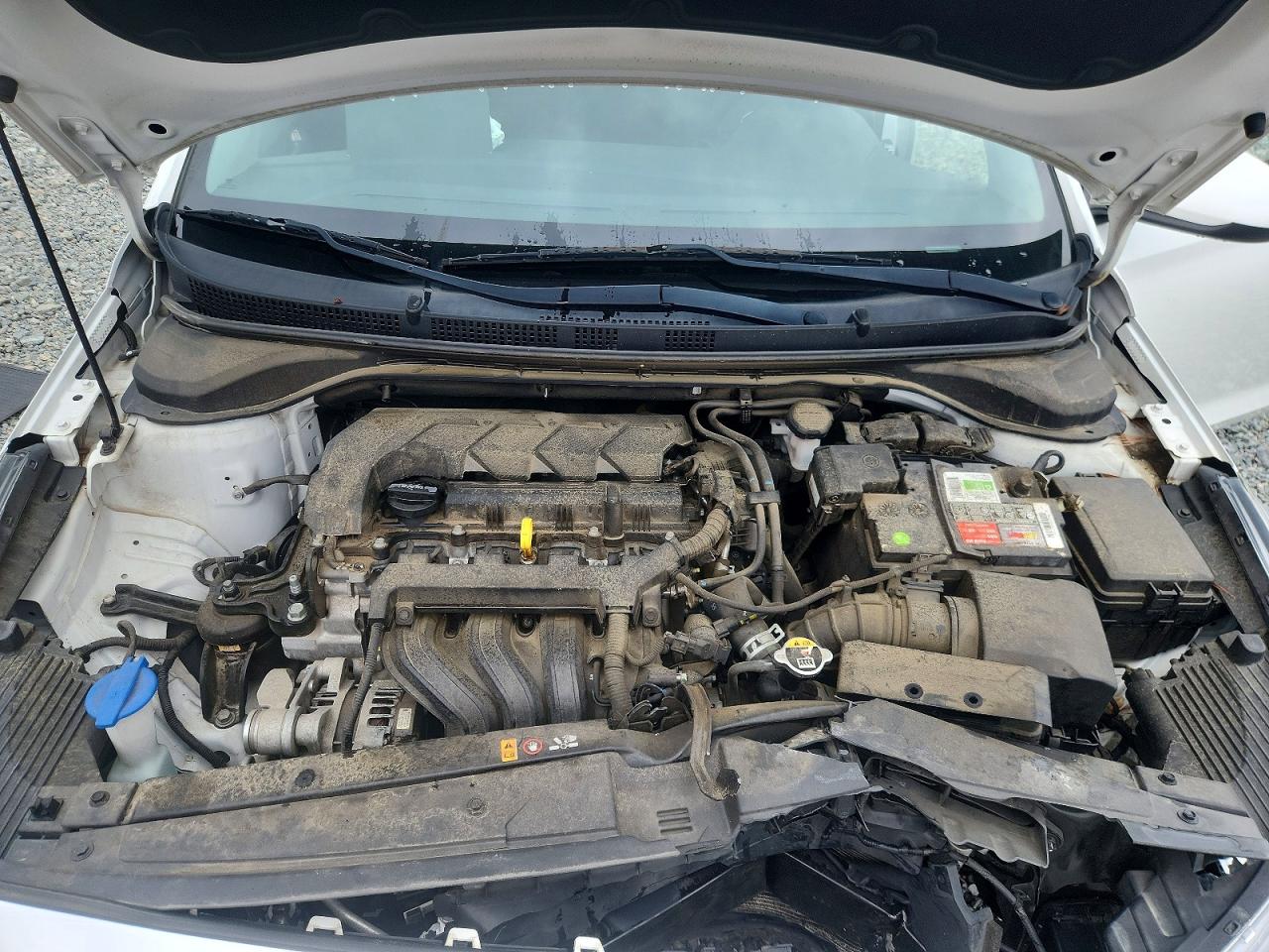 2020 Hyundai Accent Se Белый vin: 3KPC24A64LE115827