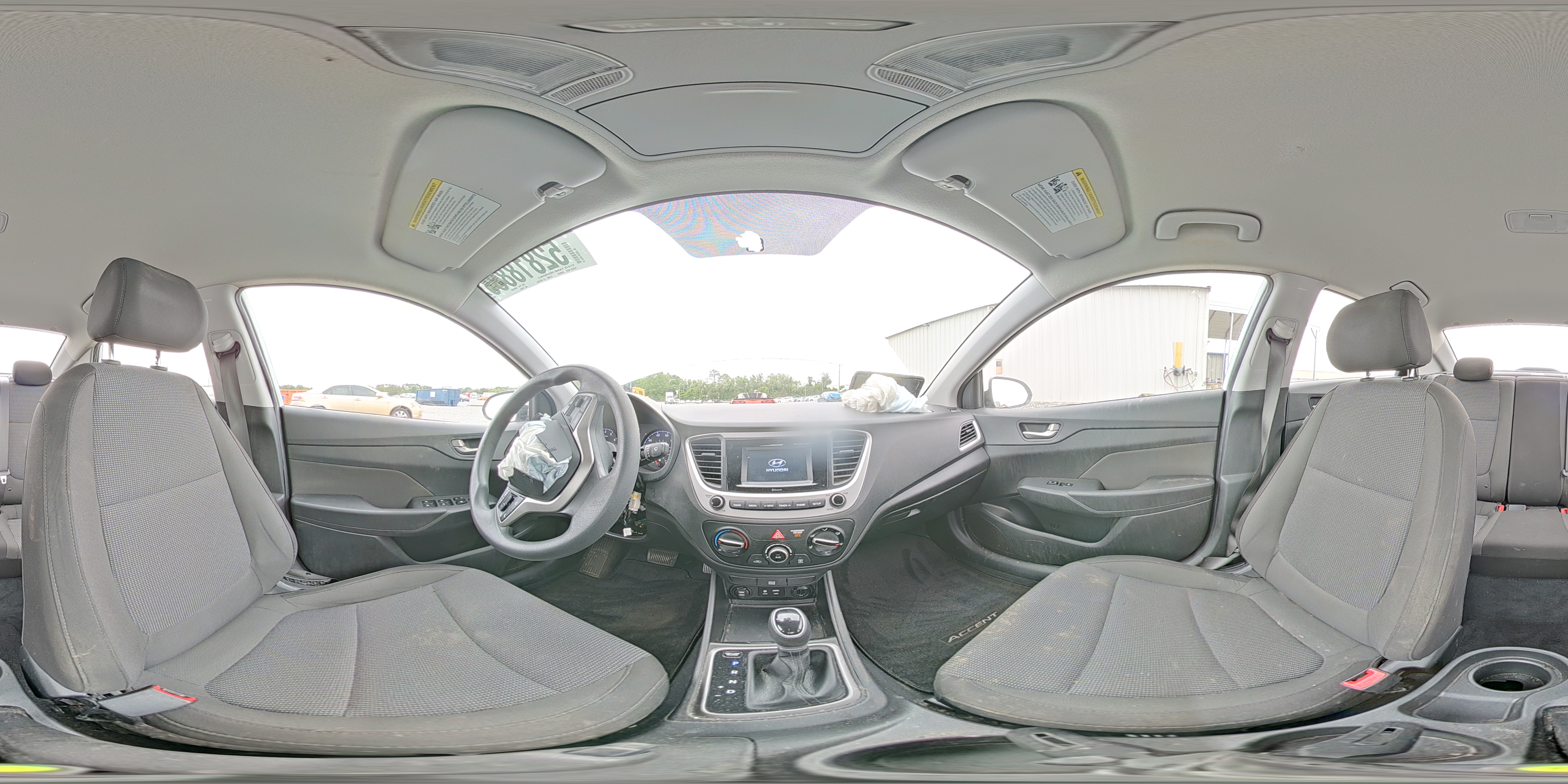 2020 Hyundai Accent Se Белый vin: 3KPC24A64LE115827