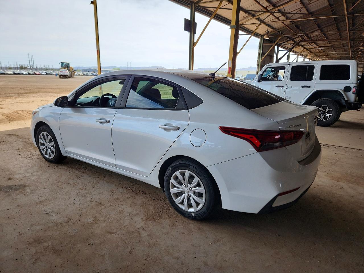 2022 Hyundai Accent Se Белый vin: 3KPC24A64NE158289