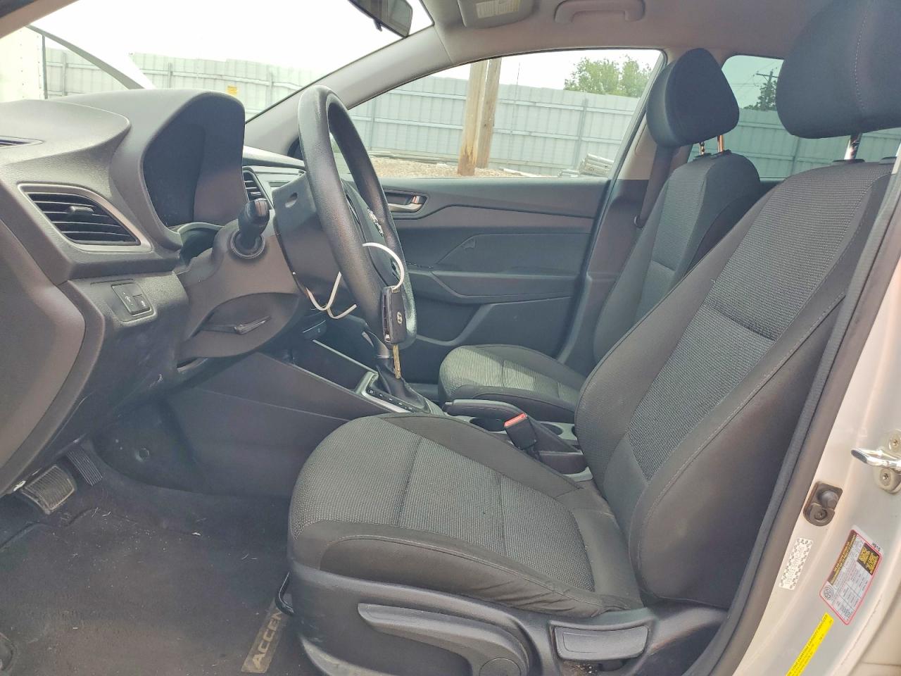2020 Hyundai Accent Se Серебряный vin: 3KPC24A65LE101841