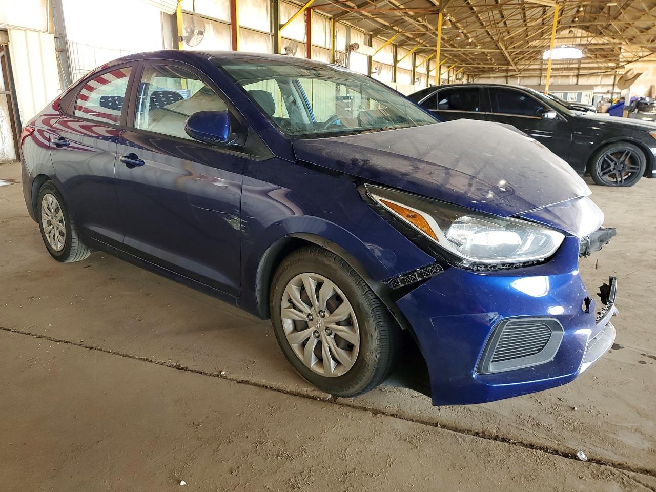 2021 Hyundai Accent Se Blue vin: 3KPC24A65ME149907