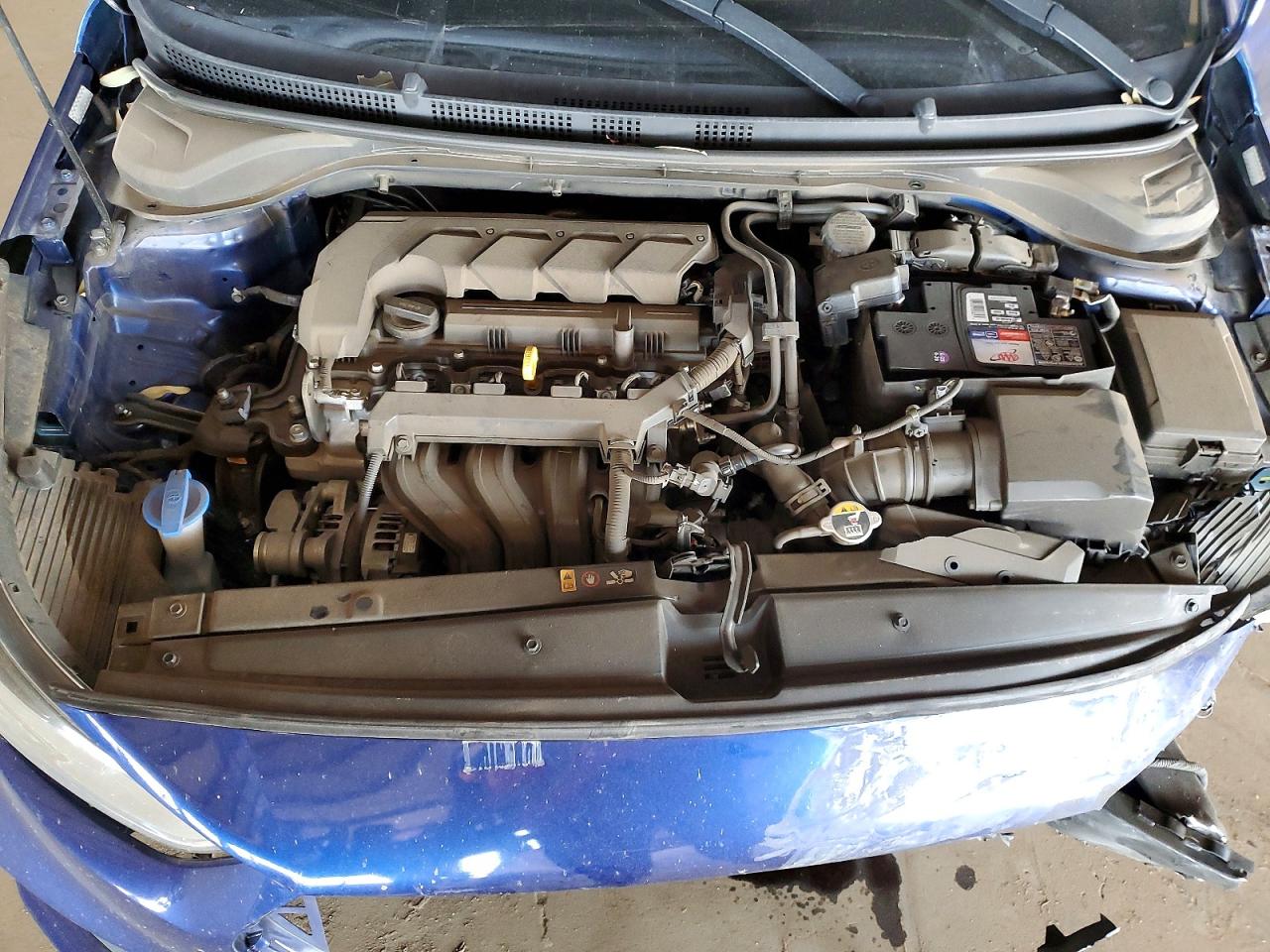2021 Hyundai Accent Se Blue vin: 3KPC24A65ME149907