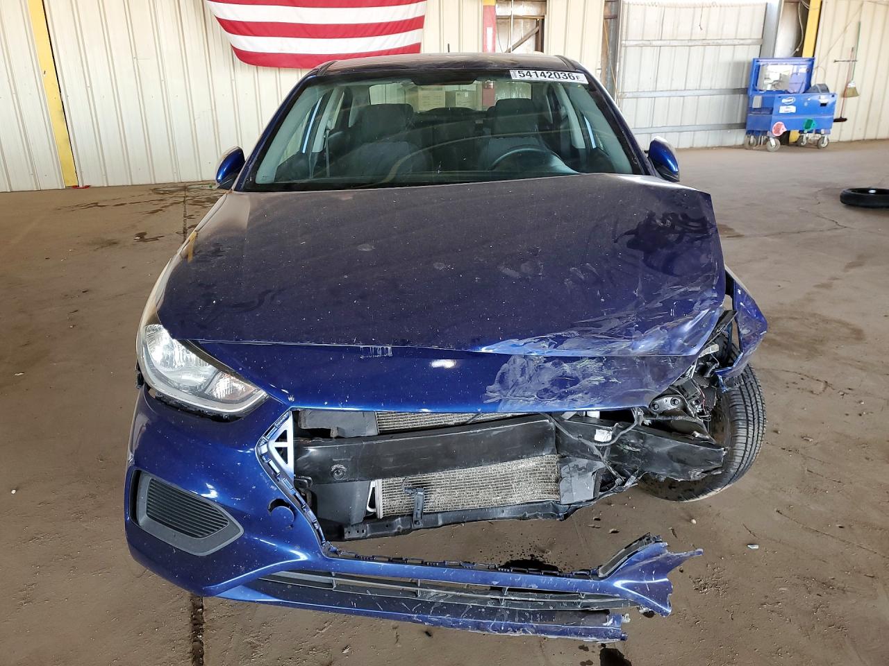 2021 Hyundai Accent Se Blue vin: 3KPC24A65ME149907