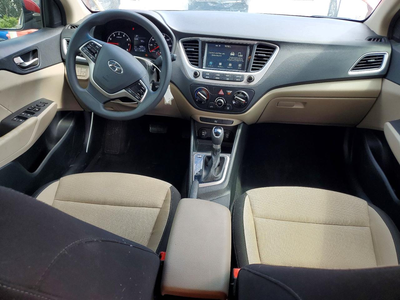 2022 Hyundai Accent Sel Red vin: 3KPC24A66NE172291