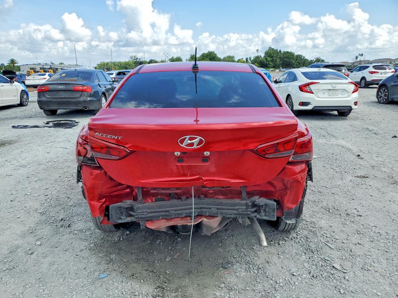 2022 Hyundai Accent Sel Red vin: 3KPC24A66NE172291