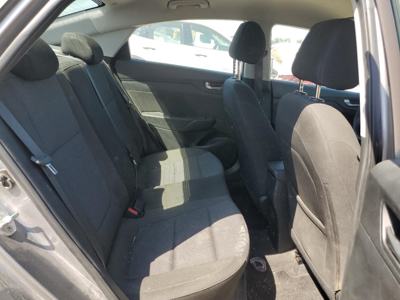 2022 Hyundai Accent Se Gray vin: 3KPC24A66NE189897