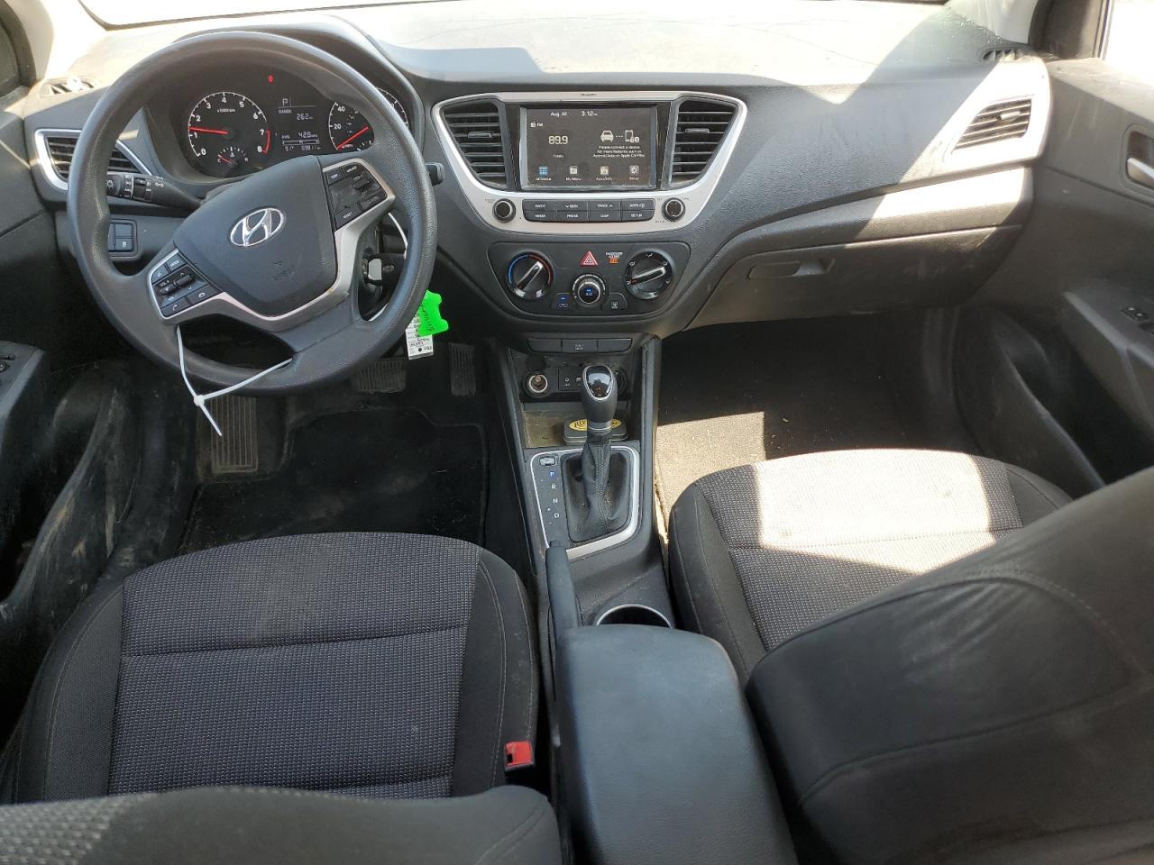 2022 Hyundai Accent Se Gray vin: 3KPC24A66NE189897