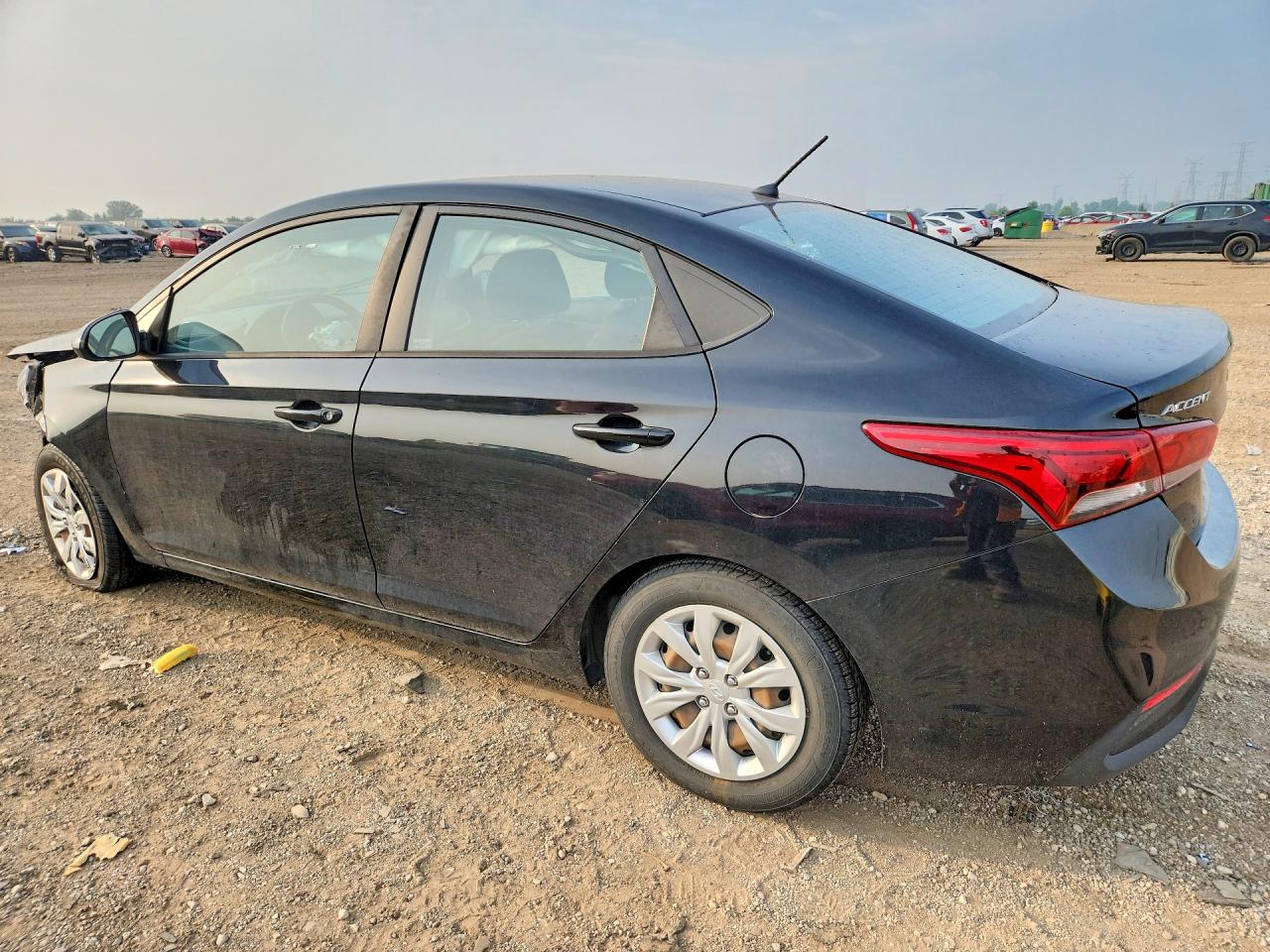 2020 Hyundai Accent Se Черный vin: 3KPC24A67LE096710