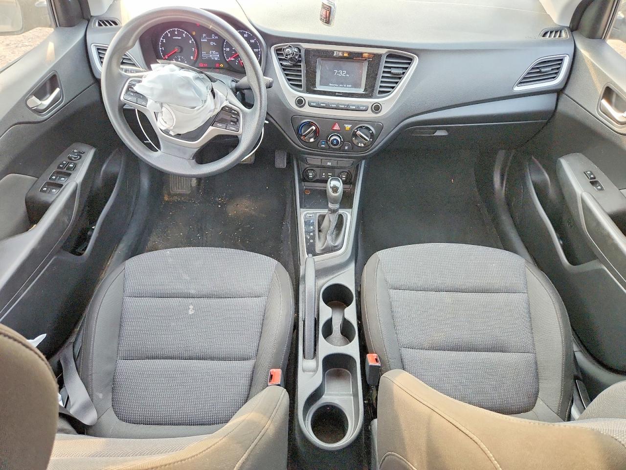 2020 Hyundai Accent Se Черный vin: 3KPC24A67LE096710