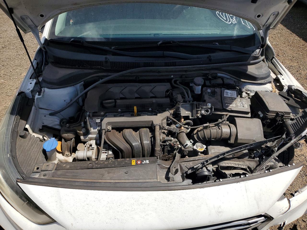 2020 Hyundai Accent Se White vin: 3KPC24A67LE112050