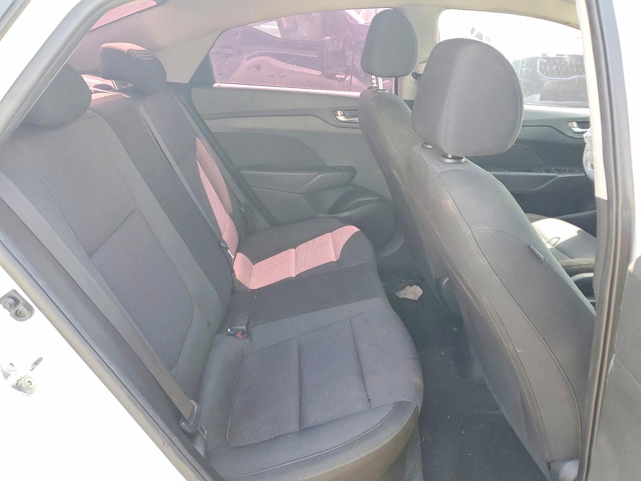 2020 Hyundai Accent Se White vin: 3KPC24A67LE112050