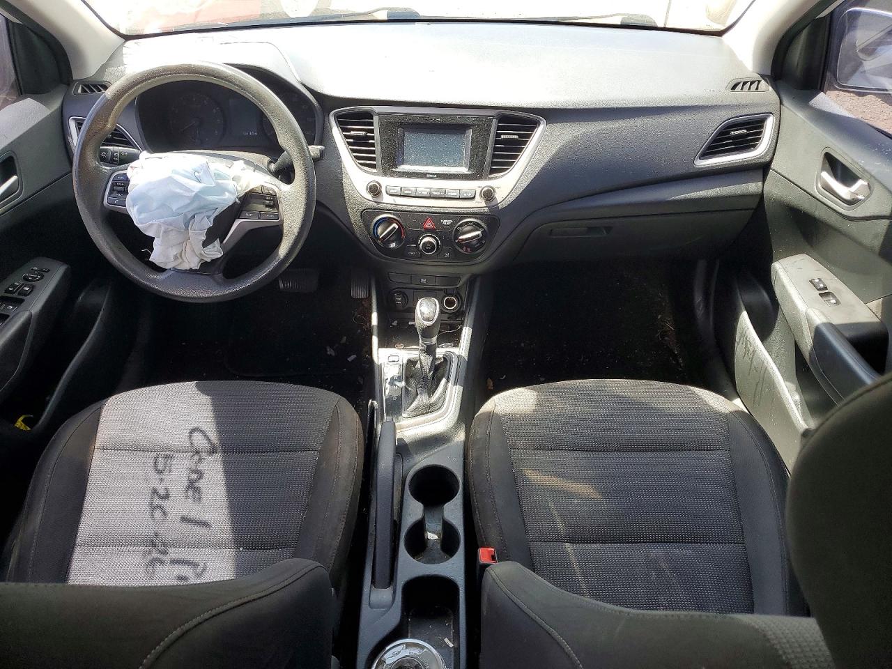 2020 Hyundai Accent Se White vin: 3KPC24A67LE112050