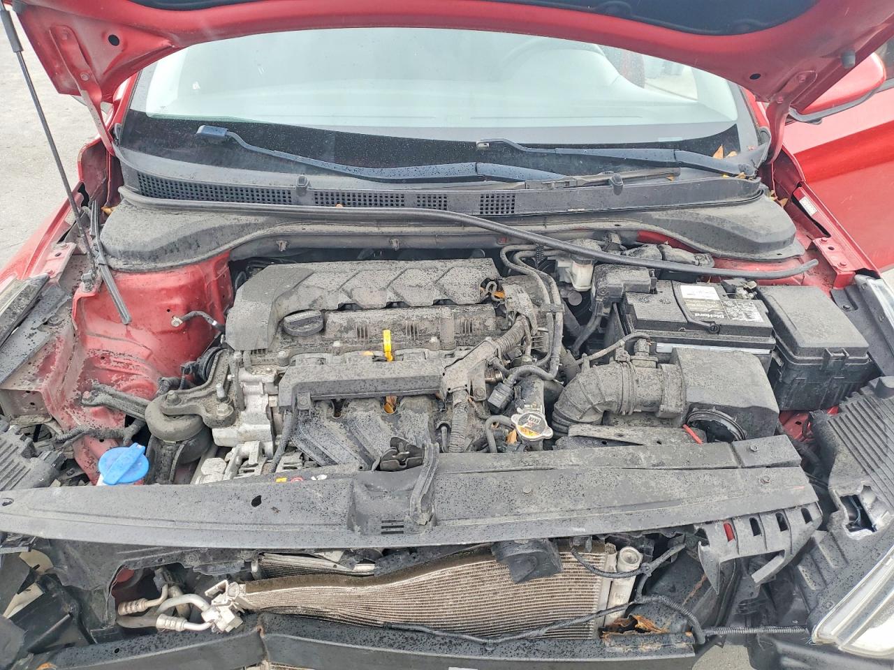 2020 Hyundai Accent Se Red vin: 3KPC24A67LE122268