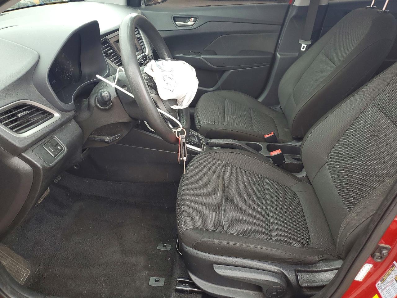 2020 Hyundai Accent Se Red vin: 3KPC24A67LE122268