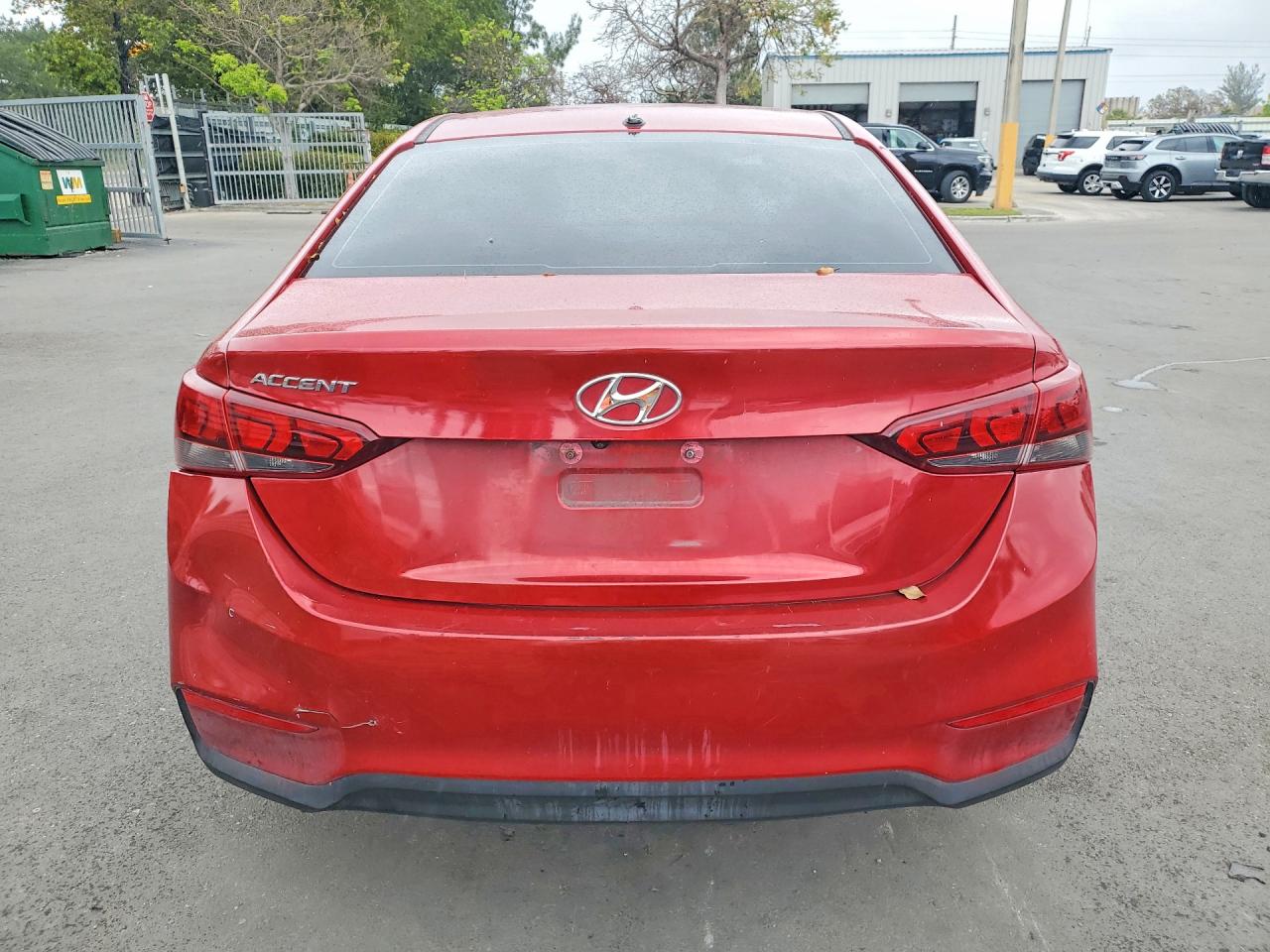 2020 Hyundai Accent Se Red vin: 3KPC24A67LE122268