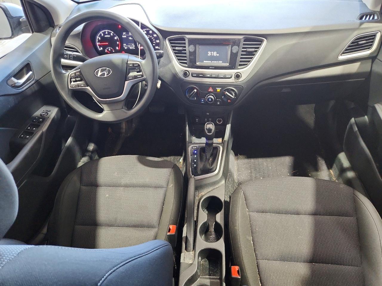 2021 Hyundai Accent Se Silver vin: 3KPC24A67ME145986