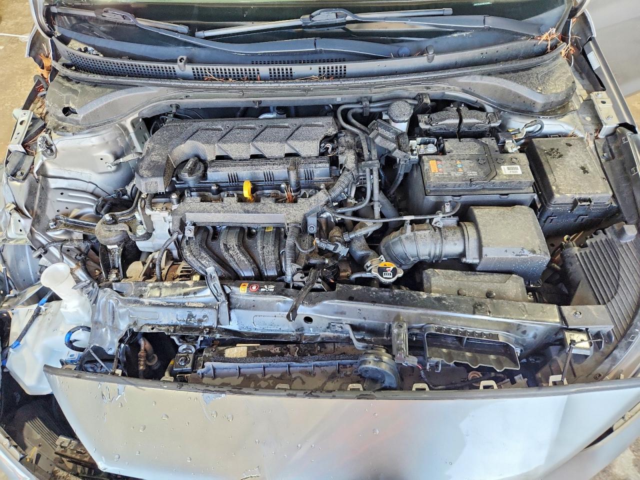 2021 Hyundai Accent Se Silver vin: 3KPC24A67ME145986