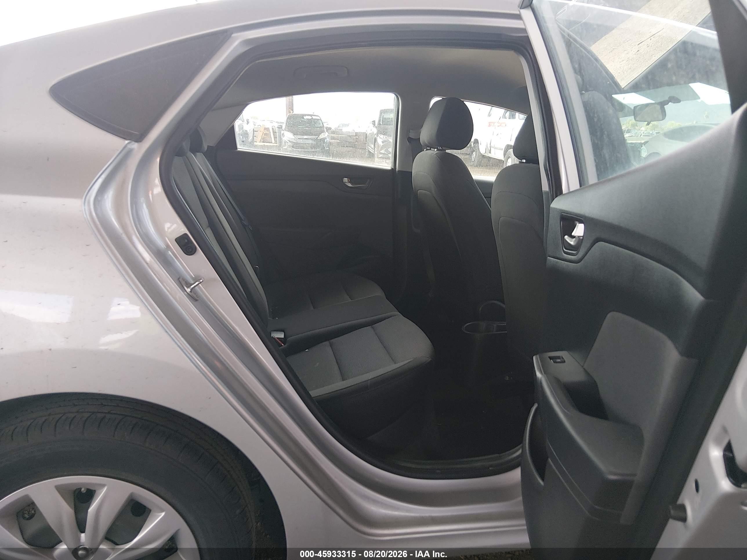 2021 Hyundai Accent Se Silver vin: 3KPC24A67ME149049