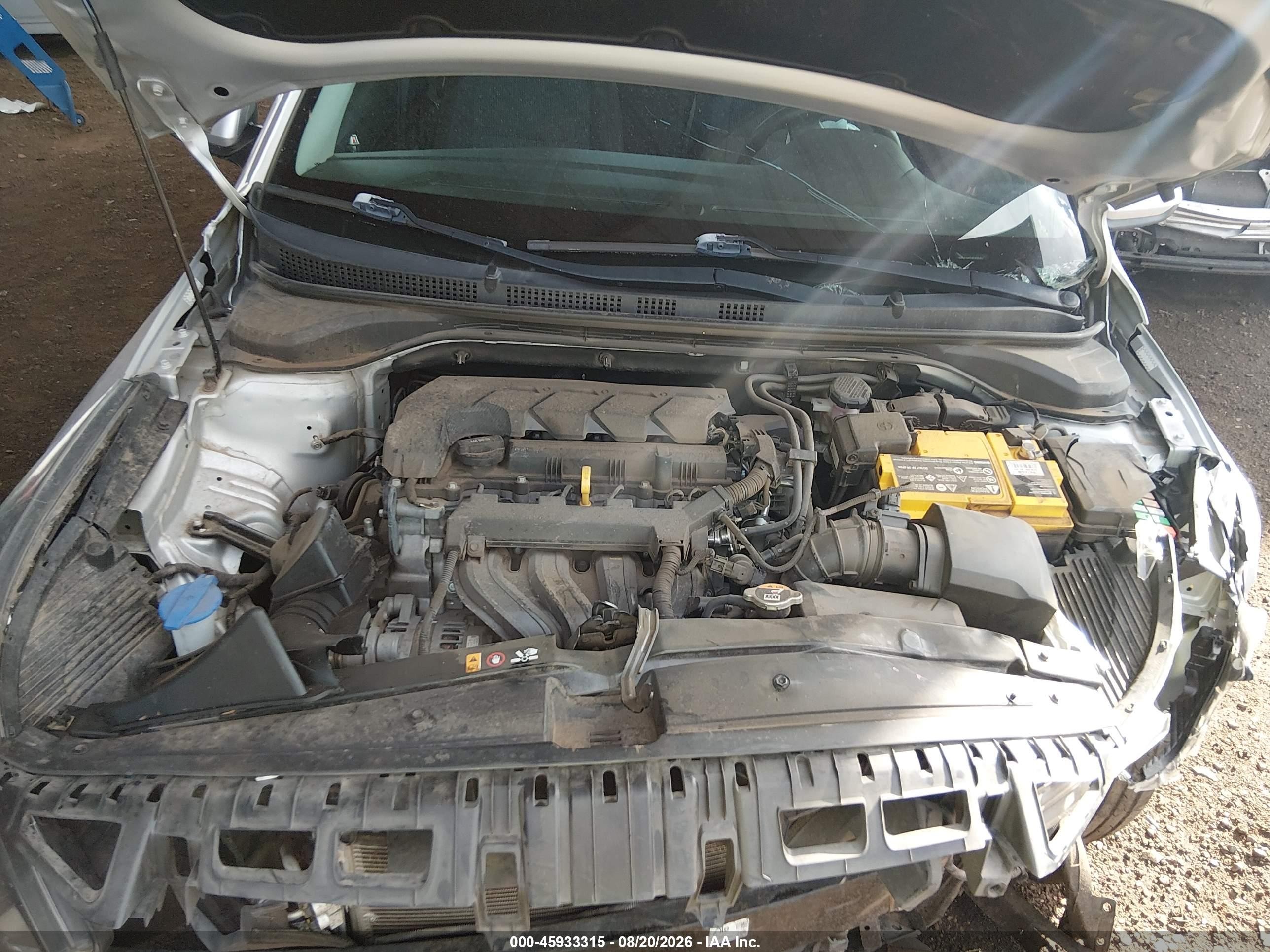 2021 Hyundai Accent Se Silver vin: 3KPC24A67ME149049