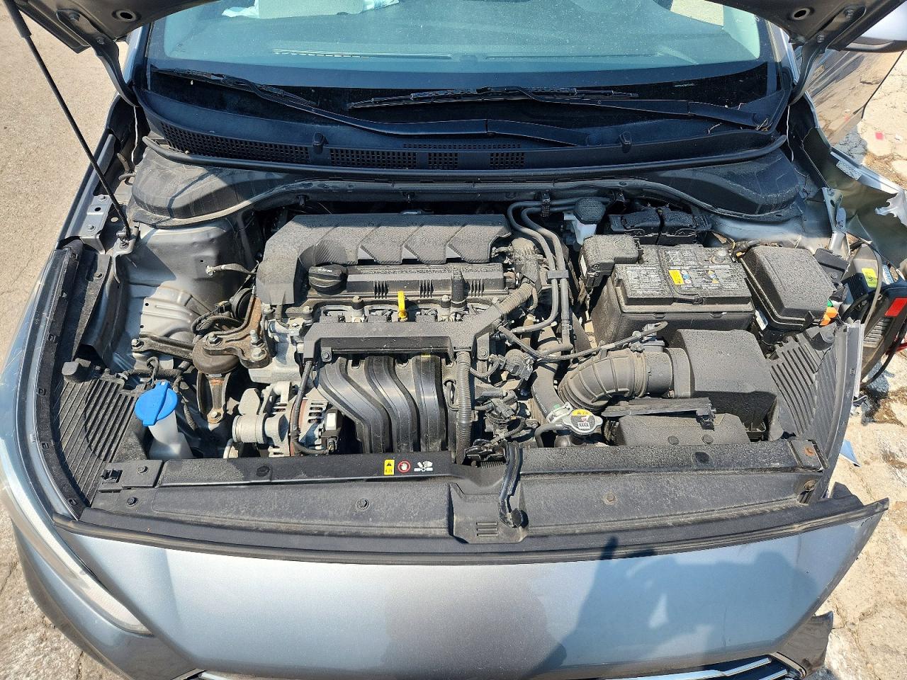2021 Hyundai Accent Se Gray vin: 3KPC24A67ME153182